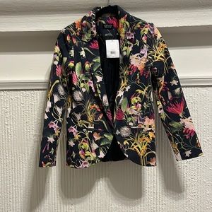 Colorful tuxedo blazer jacket